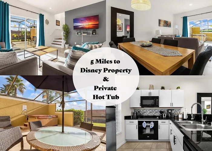 Near Disney - Hot Tub - King Suite - Fast Wifi