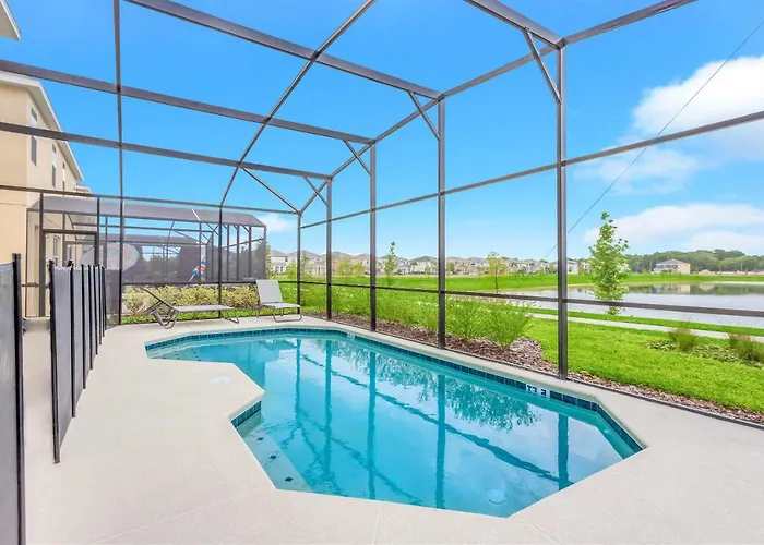 8Br Resort Mansion - W Pool Games Room & Bbq Kissimmee