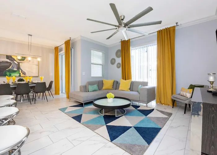 Stunning 4 Bd Close To Disney W/ Pool @ Storey Lake Resort 4369 Kissimmee acceptant les animaux