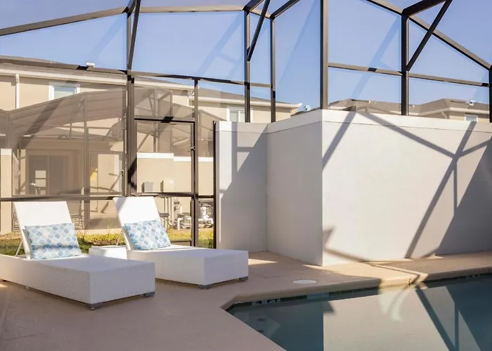 Stunning 4 Bd Close To Disney W/ Pool @ Storey Lake Resort 4369 Kissimmee acceptant les animaux