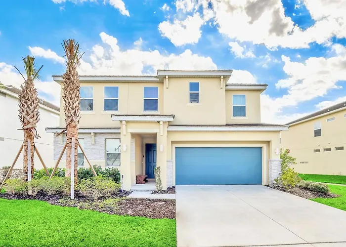 10Br Luxury Mansion - Family Resort - Sleeps 20 - Private Pool, Hot Tub And Bbq!