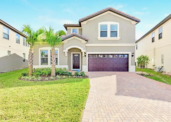 Family Resort - 8Br Luxury Mansion - Sleeps 16 - Private Pool, Hot Tub, Bbq! Kissimmee