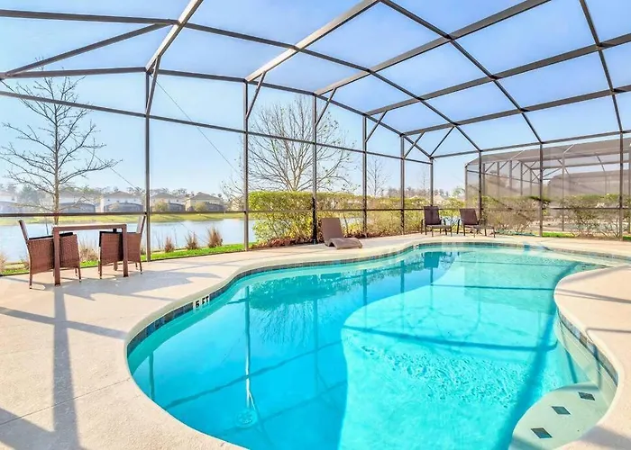 6Br Mansion By Disney - Family Resort - Private Pool, Bbq