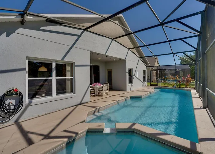Lake-View Escape With Lanai In Kissimmee!