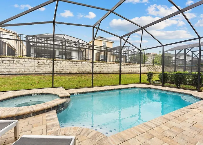 1820 Solara Charming 12Guests Jacuzzi Pool Near Clubhouse Villa Kissimmee