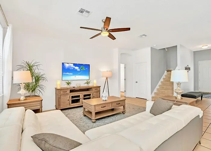 Near Disney - 8Br Family Home - Pool Bbq & Games Kissimmee mit Pool