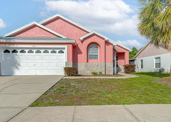 New! Disney Vacation Oasis! 4B/2B, Lake View And Private Pool