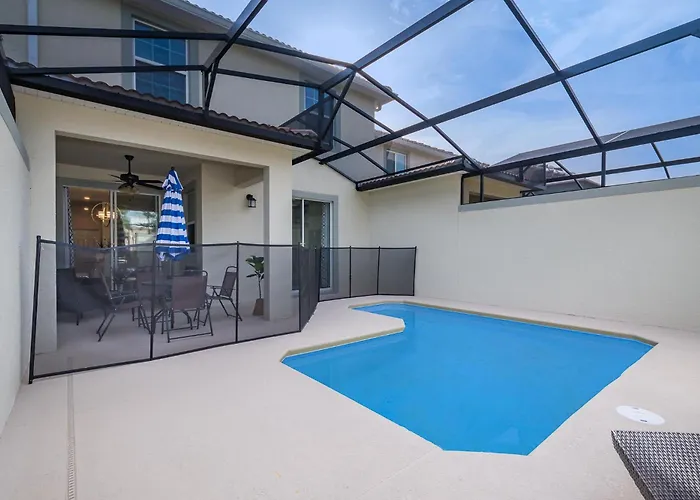 5019Jo Townhouse 4 Bedrooms & 3 Bathrooms + Pool Kissimmee admite animales