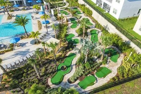 Villa Superb 5Br Townhouse With Waterpark & Private Pool Kissimmee