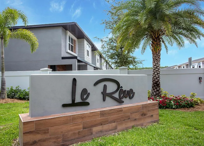 Incredible 4Br Near Parks With Splash Pool At Le Reve Resort - 4459