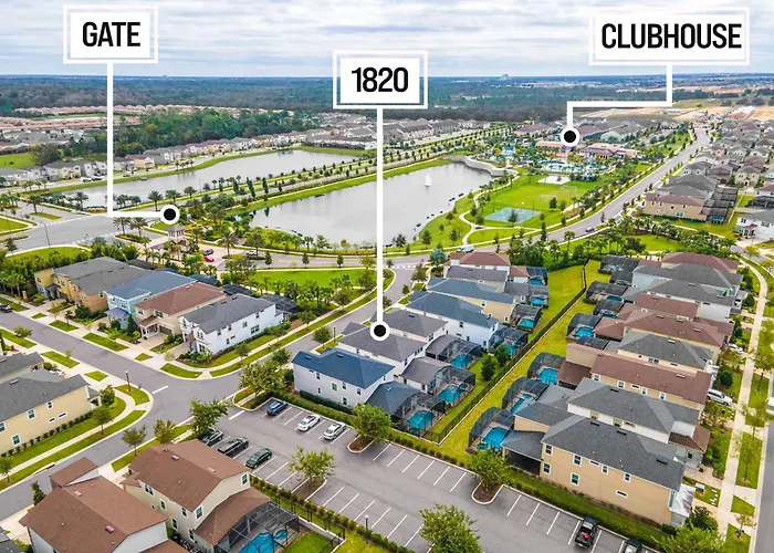 1820 Solara Charming 12Guests Jacuzzi Pool Near Clubhouse Villa Kissimmee