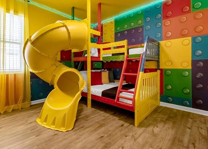 Family Resort - 12Br Mansion - Sleeps 28 - Private Pool, Bbq And Games Room! Kissimmee