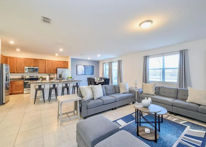 8Br Family Home W Pool & Games Room- Near Disney Kissimmee