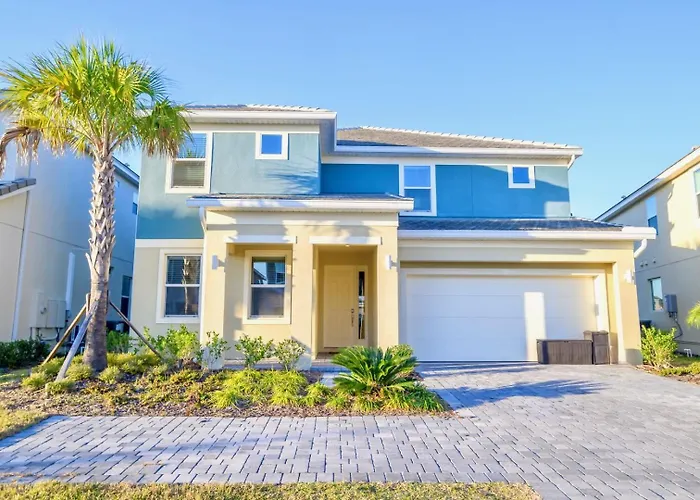 8Br Family Home W Pool & Games Room- Near Disney Kissimmee