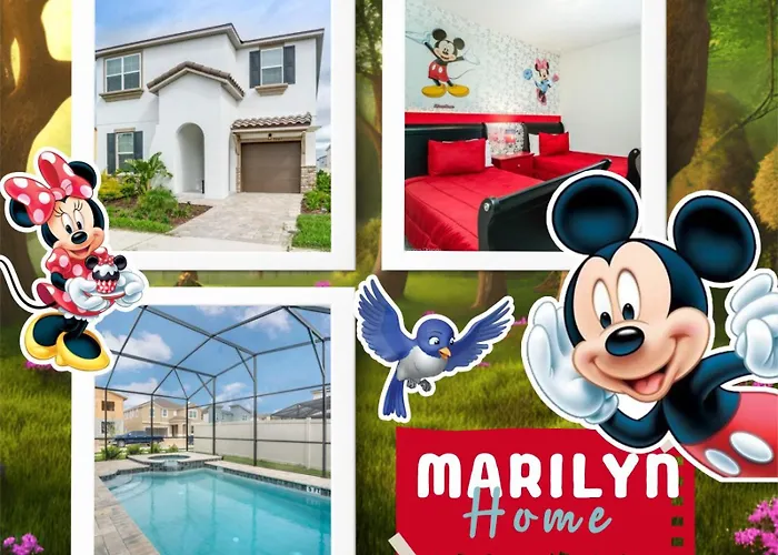 Luxurious Suites With Themed Decor Pool And Games Kissimmee