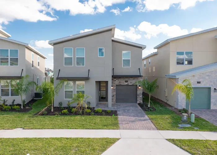 Haustierfreundliches Gorgeous 6 Bd Sf Close To Disney W/ Pool @ Champions Gate Resort 712 Kissimmee