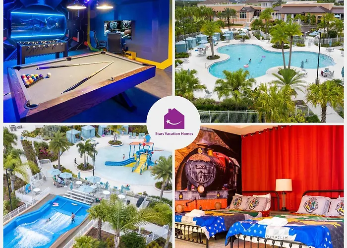 9012 Flowrider Surf Clubhouse Magical Home With Game Room Inside