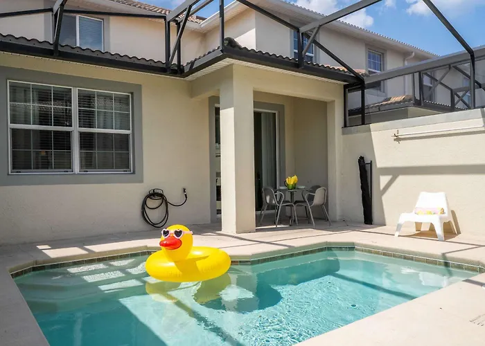 Stunning 5 Bd Home W/ Pool Close To Disney 4822