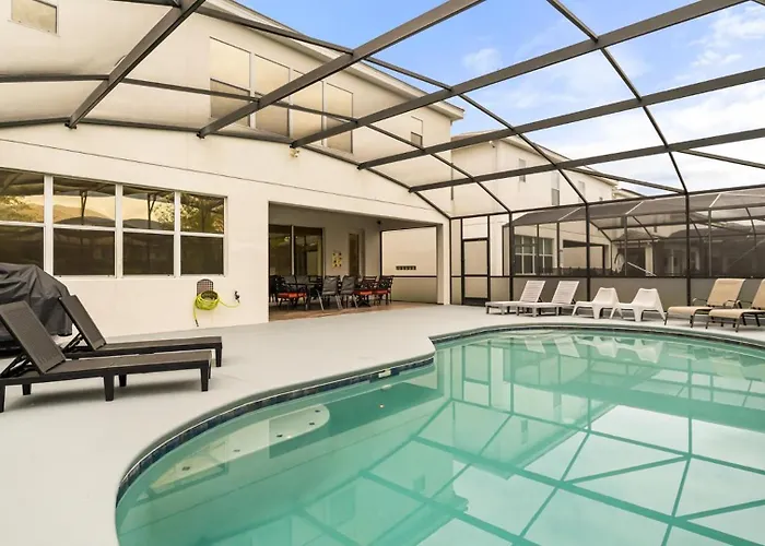 6Br Luxury Home With Private Pool And Bbq Kissimmee privado