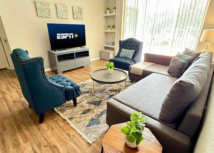 Appartement 2Br2Ba Getaway 7 Miles From Orlando Parks à Kissimmee
