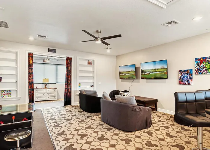 Comfortable 5Br Villa W Pool Arcade Near Disney Kissimmee