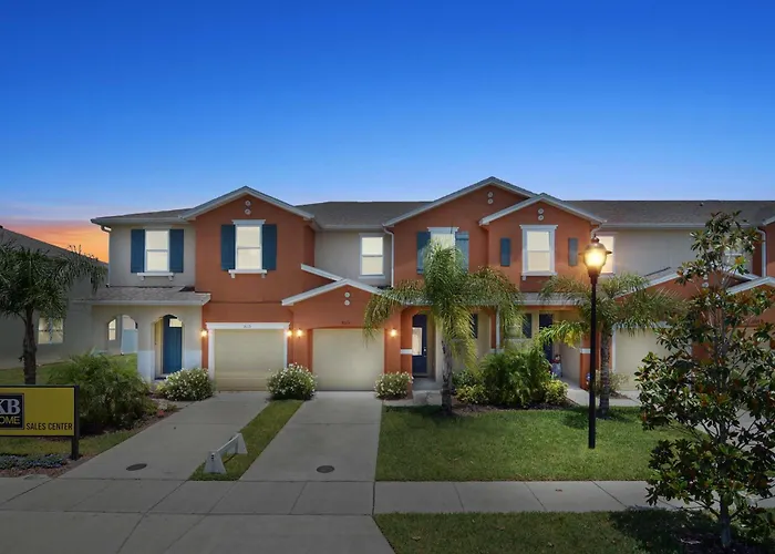 Haustierfreundliches 4Bd Sleeps 9 W Jacuzzi Close To Disney @ Compass Bay 5113C Kissimmee