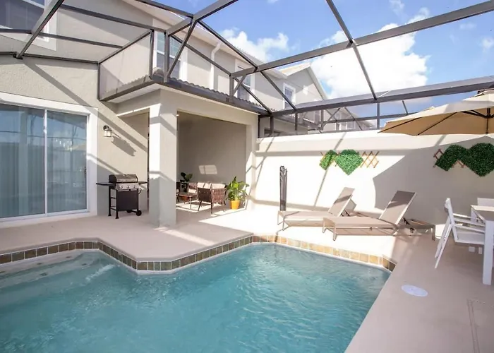 Gorgeous 4 Bedroom W/ Pool Close To Disney 4836 Kissimmee