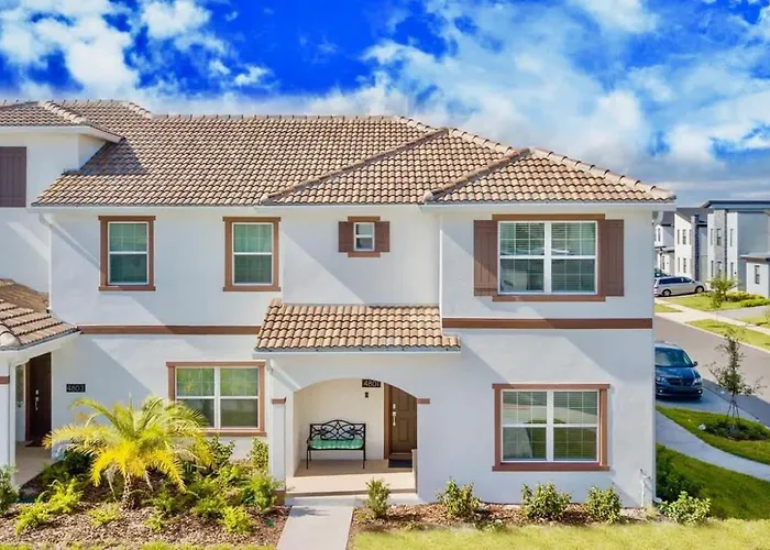 Wonderful 5 Bedroom W/ Pool Close To Disney 4801 Kissimmee admite animales