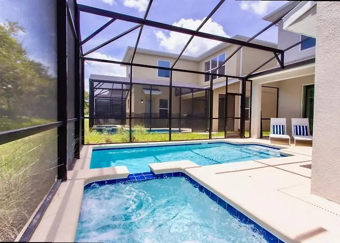 Stunning 5 Bd W/ Pool Close To Disney @ Storey Lake 2767
