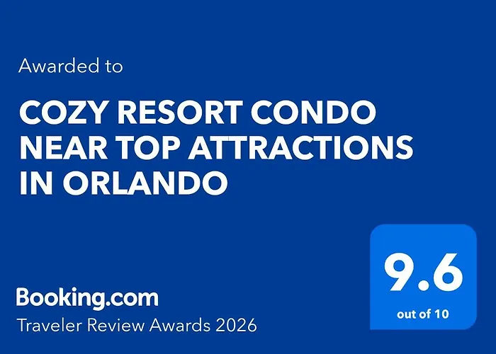 Cozy Resort Condo Near Top Attractions In Orlando Kissimmee