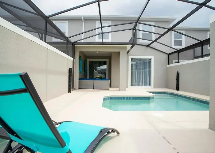 Pet friendly Gorgeous 4Bd W/ Pool Close To Disney @ Storey Lake 4289 Kissimmee
