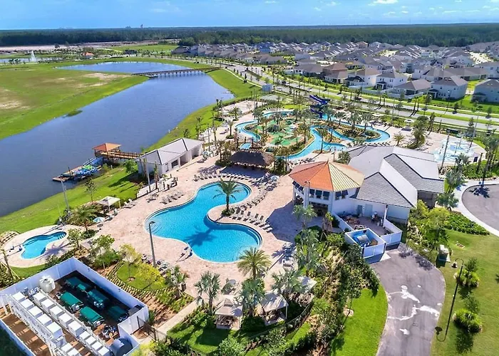 I - New 4 Bedroom Home - 5 Miles To Disney - Free Water Park - Private Pool