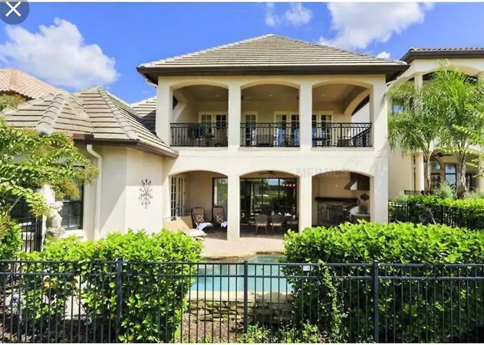 Luxury Mansion On Golf Course At Reunion Resort Orlando 20 Minutes From Disney Parks - Mansao Luxuosa Em Campo De Golfe No Reunion Resort Orlando A 20 Minutos Dos Parques Da Disney