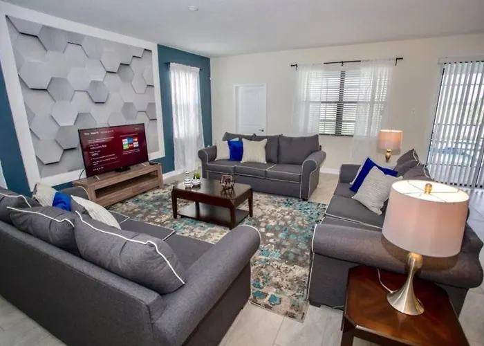 Splendid Home With Private Pool Near Disney Kissimmee admite animales