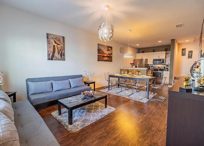 All New Townhouse In Gated Community Sleeps 6 10 Min To Disney